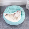 Cozy Cave Dog Bed with Cover (10)