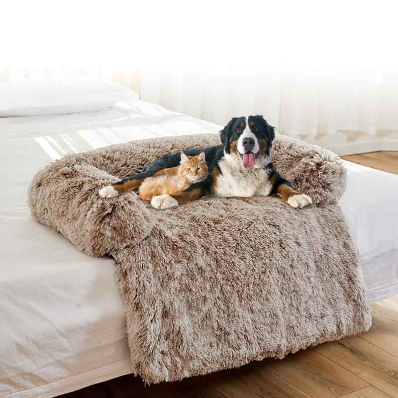 Plush Dog Sofa Bed (1)