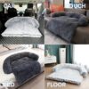 Plush Dog Sofa Bed (3)