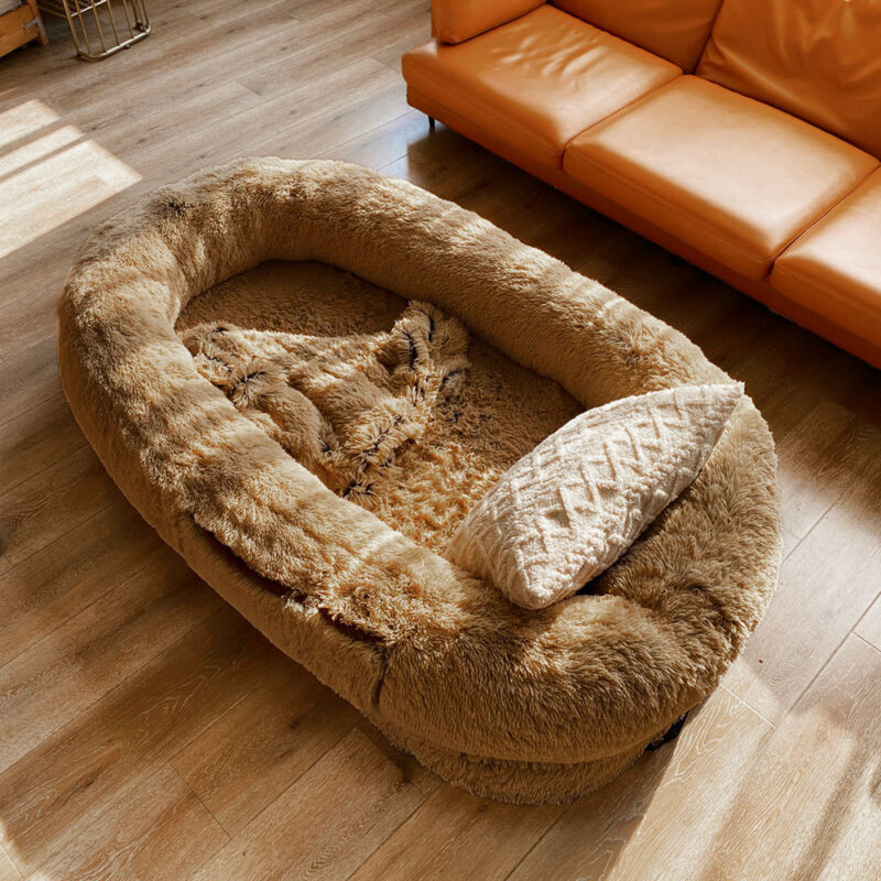 coffee dog bed-2